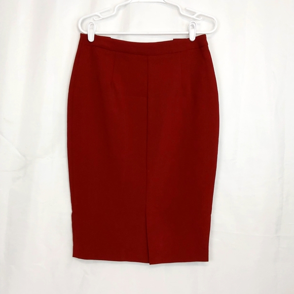 FRNCH  Side Button Pencil Skirt  - Picture 3 of 10